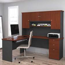 Bestar Merritt L Shaped Workstation Executive Desk Desk L Shaped Desk