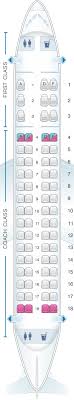 seat map us airways embraer 170 seatmaestro