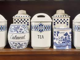 Antique German Oatmeal Canister