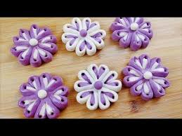 高颜值面点做法简单 2个面团揉一揉切一切 像朵盛开的花 youtube amazing food art paper crafts diy pastry art