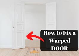 (3) the gap at the head is too big on one side; How To Fix A Warped Door Easy Guide Start Woodworking Now