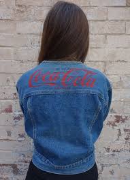 Jaket jeans coca cola great white. Coca Cola Denim Jackets