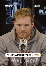 Jared Bednar after going down 2-1 this series against the Dallas Stars...