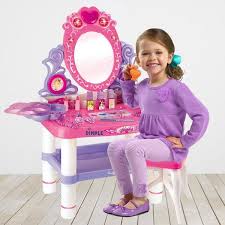 Check spelling or type a new query. Dimple Dc13988 Princess Themed Vanity Girls Set With 16 Fashion Makeup Accessories Flashing Lights On Sale Overstock 20664472