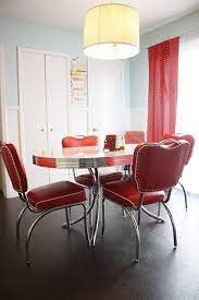23 Red Dinette Sets Vintage Kitchen Treasures Dinette Sets Kitchen Dinette Sets Retro Furniture