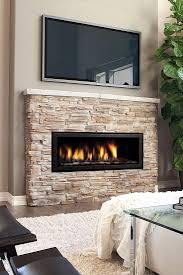 What is more, it is 100 % oxygen and carbon monoxide depletion safe thanks to the manual control valve mechanism as well as the push ignition. Fireplace Inserts Installation A 101 Diy Guide Stacked Stone Tile Contemporary Gas Fireplace Fireplace Design Corner Gas Fireplace