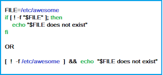 Bash: How To Check If The File Does Not Exist | Diskinternals