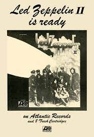 led zeppelin ii billboard magazine advertise 1969 led zeppelin ii led zeppelin zeppelin