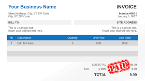 Create a smart, searchable invoice which can be password protected, and will look great on any device. Simple Invoice Template For Powerpoint