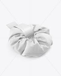 Download Hair Scrunchie Mockup In Object Mockups On Yellow Images Object Mockups