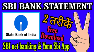 How To Download Bank Statement From Yono Sbi App And Sbi Net Banking In Hindi Youtube