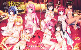 To Loveる―とらぶる― ダークネス画集 Harem Gold