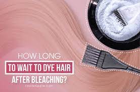 It takes approximately two hours (or 120 minutes) to have your hair dyed at a salon. How Long To Wait To Dye Hair After Bleaching Blonde Fine And Dark Hair