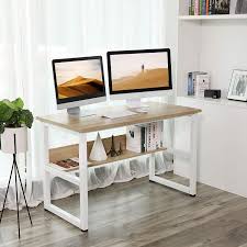 Computers and tablets on amazon.com. Amazon De Songmics Desk Large Computer Table Pc Table For Office Table Dining Table For Home Office Adjustab Burotisch Kleine Raume Dekorieren Arbeitstisch