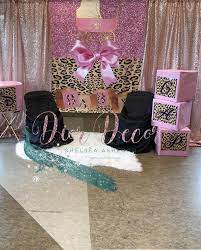 Leopard Animal Print Light Pink Backdrop Vintage Babyshower Pink Gold Baby Shower Pink Candy Table Leopard Baby Showers