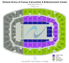 Selland Arena Fresno Convention Center Seating Chart