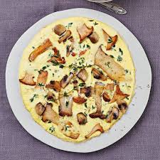 Pilz Frittata Mit Schnittlauchquark Rezept Rezepte Rezepte Mit Pilzen Und Steinpilze Rezept
