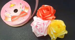 Kerajinan bunga dari tali rafia. Cara Membuat Bunga Dari Pita Jepang Yang Mudah