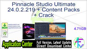 Previous photo studio pro apk mod 2.5.6.6 última versión . Pinnacle Studio Ultimate 24 0 2 219 Content Packs Crack Free Download