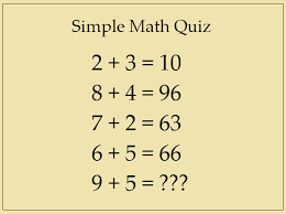 Asking better questions can open new doors for students, helping to promote mathematical thinking and encouraging classroom discourse. Simple Math Quiz Answer This Simple Question Inforamtionq Com