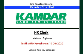 No.5c, persiaran gerbang utama, 40150 shah alam. Info Jawatan Kosong Terkini Kamdar Sdn Bhd Kajang Selangor Jawatan Kosong Terkini