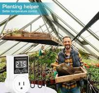 Smart Plug LCD Thermostat Outlet - Programmable Temperature Controller For  Greenhouses & Reptiles (120V US Plug) Programmable Temperature Controller  ...