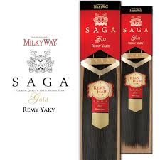 Remi Human Hair Weave Saga Gold Yaky Samsbeauty