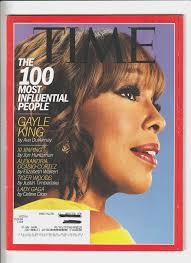 Time Magazine December 23-30, 2019- 100 Most Influential People- Gayle King