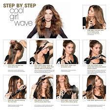 Ghd Step By Step Cool Girl Wave 800 800 Step By Step Hairstyles Cool Girl Beach Waves Steps