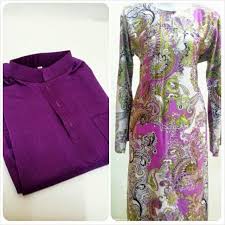 Jual pakaian dan baju wanita terlengkap online, lengkap dan bergaransi. Pin On Set Couple Baju Melayu Baju Kurung Modern Saiz S M L Xl
