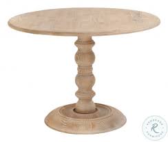 42 round dining table with tempered glass top, solid wood base for dining room and living room. Bella Antique Smoke Gray Chelsea 42 Round Dining Table From Orient Express Coleman Furniture