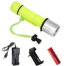 Scuba Diving Flashlight 18650 Light Dive Torch Powerful Led Underwater Flashlight Waterproof Diving Lamp Lanter Underwater Flashlight Portable Light Flashlight