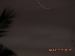 8:39 pm with the apparent sunset at 8:28 pm). Moonsighting For Rajab 1439
