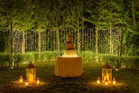 Enamorada del bosque desde pequeña, dafne sueña con una boda al aire libre rodeada de grandes árboles y vegetación. Como Iluminar Una Boda En El Bosque Luminal Park