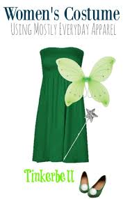 Wendy dress up costume with hair bow. Tinkerbell Diy Halloween Costume For Adults Style On Main