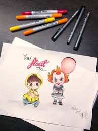 Are you see now top 20 pennywise zeichnen results on the my free mp3 website. Copic Es Pennywise Und Georgie Bienchenweb