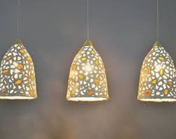 20 Off Pendant Light Ceramic Lighting Fixture Hanging Etsy Ceramic Pendant Light Hanging Lamp Shade Pendant Light Fixtures