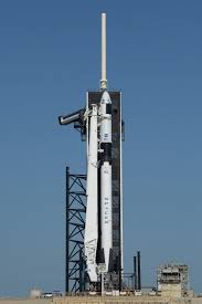 The us air force's 45th space wing has reportedly predicted that there 50% chances of unfavourable weather. Nasa S 1st Us Astronaut Launch In Years Lifted Off Today Sending Elon Musk Spacex Ship On Historic Take Off