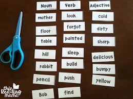 They are the most important words in a sentence. Parts Of Speech Word Sorts This Reading Mama