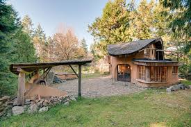 Check Out This Awesome Listing On Airbnb Unique Cob Cottage Cabins For Rent In Mayne Island British Natural Building Earth Homes Natural Building Materials