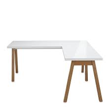 30020701 429 00 grenier alpin bureau pin ciré 4 tiroirs région 436 00 robin des bois bureau chêne 3 tiroirs 2 tirettes camus 649 00 dont 2 80 d éco part. Oslo Bureau Blanc D Angle Avec Pietement En Bois Massif Bureau Angle Bureau Bois Coin Bureau Blanc