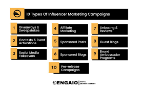 Influencer brand ambassador programs generally provide a group of creators with added resources and access to a company, like trips or events. 8 Influencer Marketing Campaign Types Engaio Digital