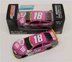 Free delivery and returns on ebay plus items for plus members. Kyle Busch Diecast 18 2015 M M S Paint The Track Pink 1 64 Nascar Diecastcarsnow Com Kyle Busch Nascar Diecast Nascar