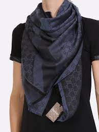 This will neutralize alkali traces, dissolve soap residue and ultimately keep the silk shiny. Gucci Gg Dark Blue Silk And Wool Scarf Luxury Bags