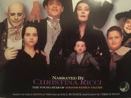 In fact, it's actually a photoshop of ricci's head over anjelica huston's. The Audio Cassette Version Of Addams Family Values Narrated By Christina Ricci In Character As Wednesday Addams 1993 Obscuremedia