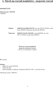 Dobrý den, jsem vdaná 33let. Rozvodove Formulare Pripravili Jsme Pro Vas Vzory Nejdulezitejsich Formularu Ktere Budete K Rozvodu Vaseho Manzelstvi Potrebovat Pdf Free Download
