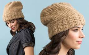 Because the piece you are knitting is flipped around when you knit the next row, it creates a. Camel Seed Stitch Knitted Slouchy Hat Free Knitting Pattern
