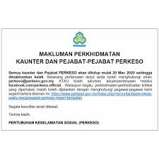 Look through examples of dikesali translation in sentences, listen to pronunciation and learn grammar. Perkeso Socso On Twitter Makluman Perkhidmatan Kaunter Dan Pejabat Pejabat Perkeso Bagi Perkhidmatan Perkhidmatan Kritikal Yang Diperlukan Masih Boleh Dijalankan Dengan Menghubungi Pegawai Pegawai Kami Seperti Tertera Dilaman Ini Https T Co