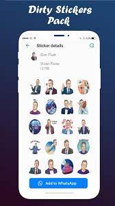 Create stickers and share them with the billions of people on whatsapp. Dirty Stickers For Android Apk Download