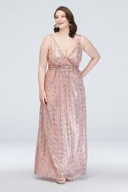 And what's a new frock without. Sequin Tank Bridesmaid Dress With Satin Piping David S Bridal
